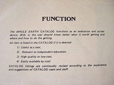 Whole Earth Catalog